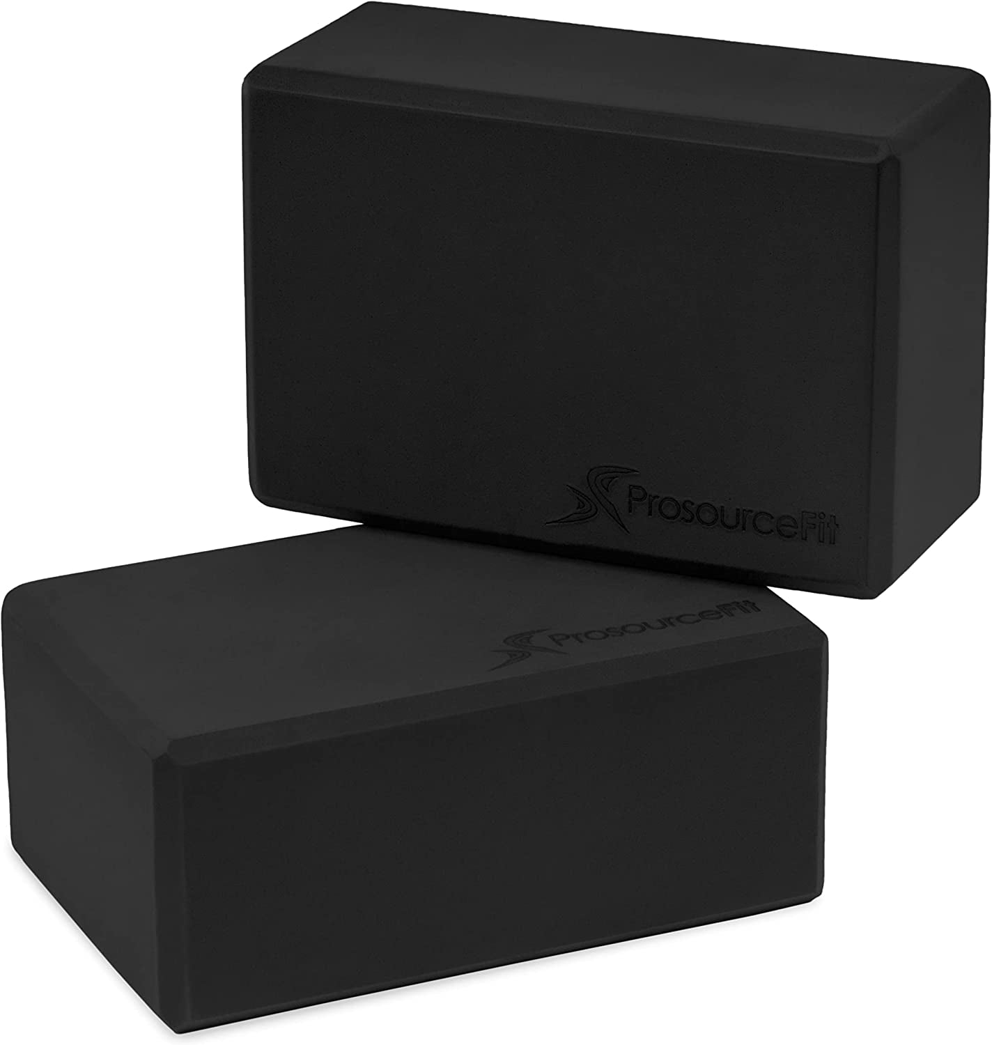 High-Density EVA Foam Yoga Blocks (Set of 2) - Dimensions: 4” x 6” x 9”